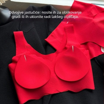 Ženski set donjeg rublja u stilu veste, najlon, 3/4 košarice, tanke oblikovane košarice, push-up za oblikovanje grudi, s jastučićima za grudi