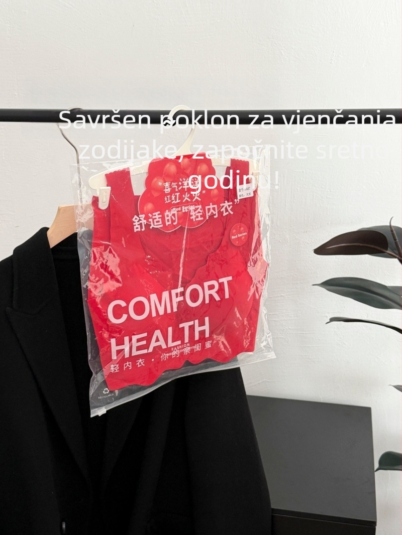 Ženski set donjeg rublja u stilu veste, najlon, 3/4 košarice, tanke oblikovane košarice, push-up za oblikovanje grudi, s jastučićima za grudi