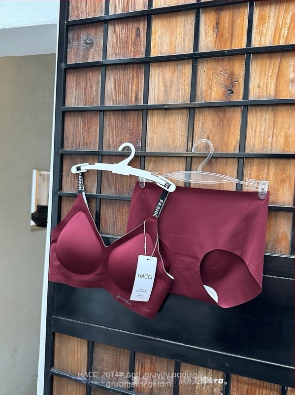 HACCI proljeće-ljeto bezšavni set grudnjaka s dizajnom slova, nude osjećaj, podrška leđa