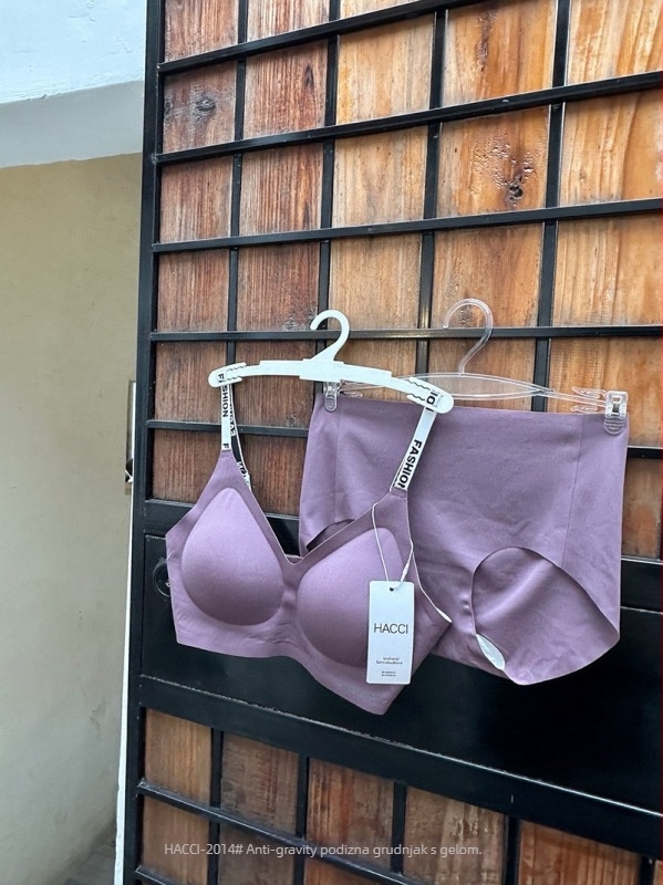 HACCI proljeće-ljeto bezšavni set grudnjaka s dizajnom slova, nude osjećaj, podrška leđa