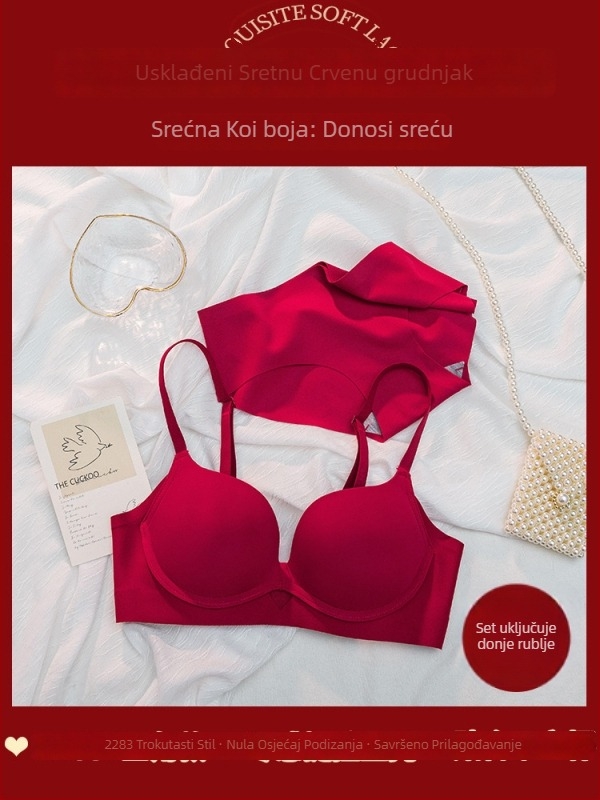 Ženski set grudnjaka od najlona s učinkom skupljanja, bez naramenica, oblikovane čašice 3/4, stražnje kopčanje s tri reda