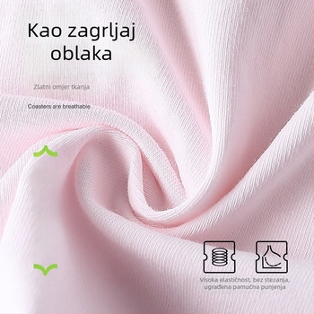 Djevojački pamučni top za ljeto, uzrast 9–13 godina, 1. stupanj razvoja, udoban i prozračan