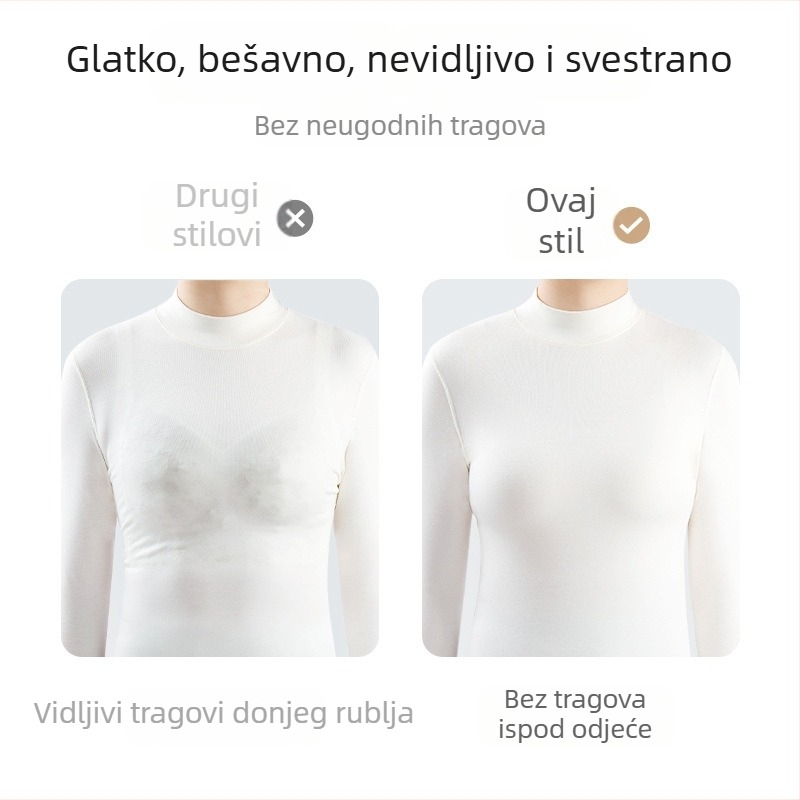 Bešiv grudnjak, sjajan, prozračan, bežični, s punim košaricama, vizualno smanjuje izgled velikog poprsja, pogodan za spavanje i sport