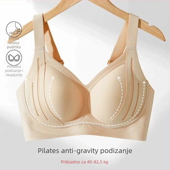 Bežični grudnjak Queen of Lift 6.0 Anti-Gravity, 3/4 košarice, oblikovane košarice, Nylon materijal, Stražnje četiri reda kopči