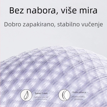Bezšav push-up grudnjak s laganim košaricama, udoban
