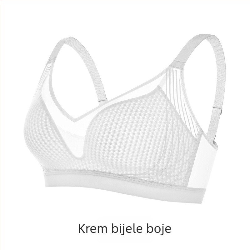 Bezšav push-up grudnjak s laganim košaricama, udoban