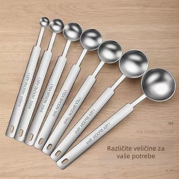 Yutian mjeračka žlica s dugom držalom i gram skalom, oznake 5/10 g i 15 ml, za pečenje, moderni minimalistički dizajn