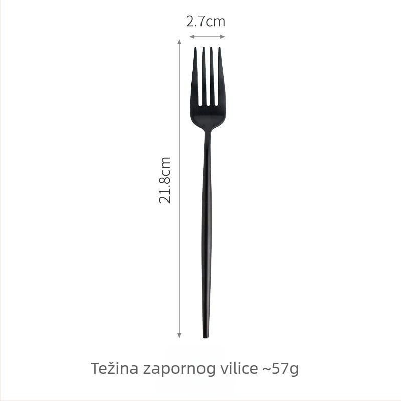 Set noževa, vilica i žlica – 304 nehrđajući čelik – boemski stil – završna obrada hemp wheel