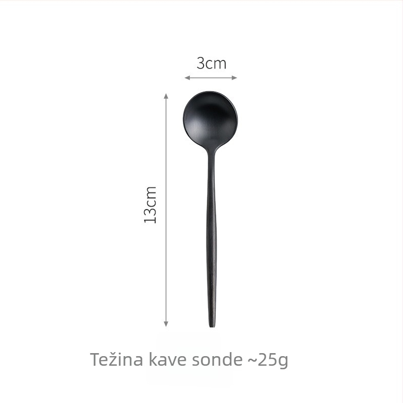 Set noževa, vilica i žlica – 304 nehrđajući čelik – boemski stil – završna obrada hemp wheel