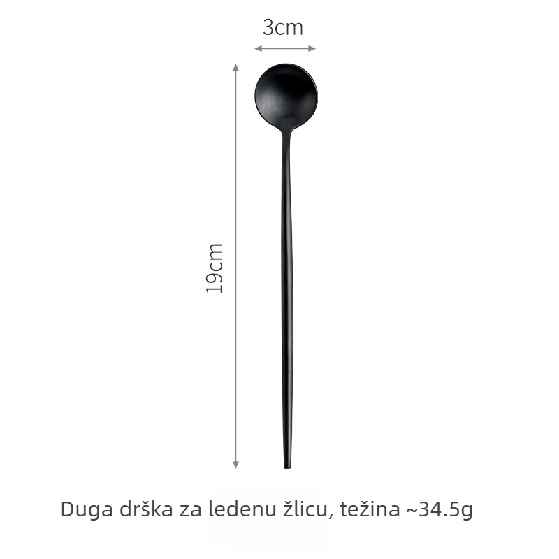 Set noževa, vilica i žlica – 304 nehrđajući čelik – boemski stil – završna obrada hemp wheel
