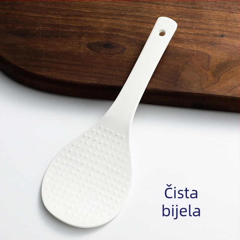 Keramička žlica za rižu za kuhanje riže, cvjetni uzorak, jednostavan stil, kvaliteta prvoga razreda