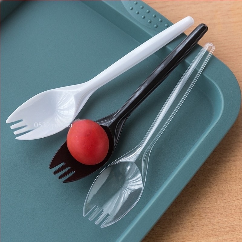 Jednokratna vilica za pečene slatke krumpire, individualno pakirana, PP materijal, debela i otporna na lomljenje.