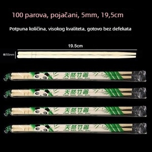 Jednokratni plastični set posuđa, 30 paketa u kutiji, biološki razgradiv, nije pogodna za mikrovalnu, Hanggrids