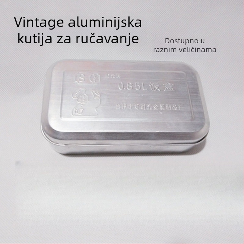 Kutija za ručak, dvostruka, kapacitet 2.1–3 L, mikrovalna kompatibilnost, nije izolirana, novi kineski stil