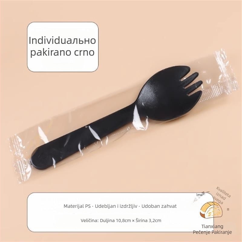 Kutija za desert za piknik s tri odjeljka: jogurt, voće i torta — mikrovalna pećnica: Ne; ispis logotipa: Dostupan; prilagodba: Ne; razgradivo: Ne