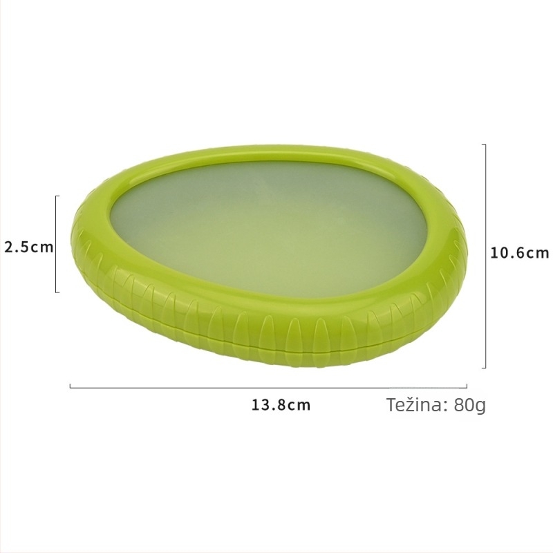 Silikonska kutija za voće za očuvanje svježine, nepravilan oblik, kapacitet ispod 300 ml, jednoslojna kutija za hladnjak