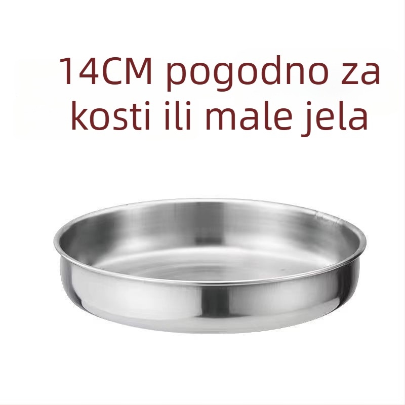 Zdjela od nehrđajućeg čelika za rezance s poklopcem, zdjela za juhu za studente, set štapića i žlica, 1–2 L