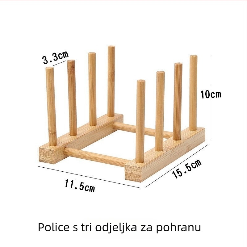 Bambusovi izolacijski podlošci za stol, okrugli ili kvadratni, jednobojni dizajn, moderan stil, lansirano 2023.