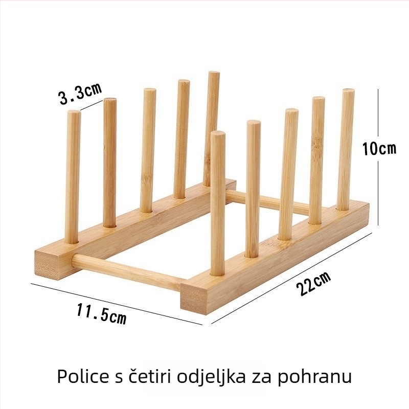 Bambusovi izolacijski podlošci za stol, okrugli ili kvadratni, jednobojni dizajn, moderan stil, lansirano 2023.