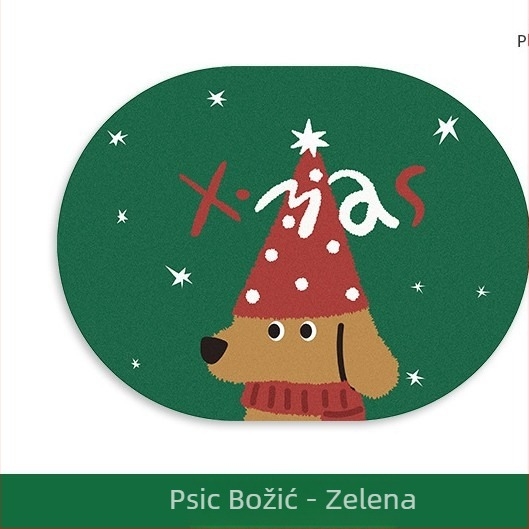 PVC podmetači za stol s cvjetnim uzorkom, kvadratni oblik, kreativan stil, lansiranje 2025