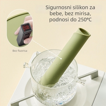 Kružna silikonska podmetač za tanjure — jedinstvena ploha, otporna na toplinu, vodootporna i otporna na masnoće, za zapadni stol