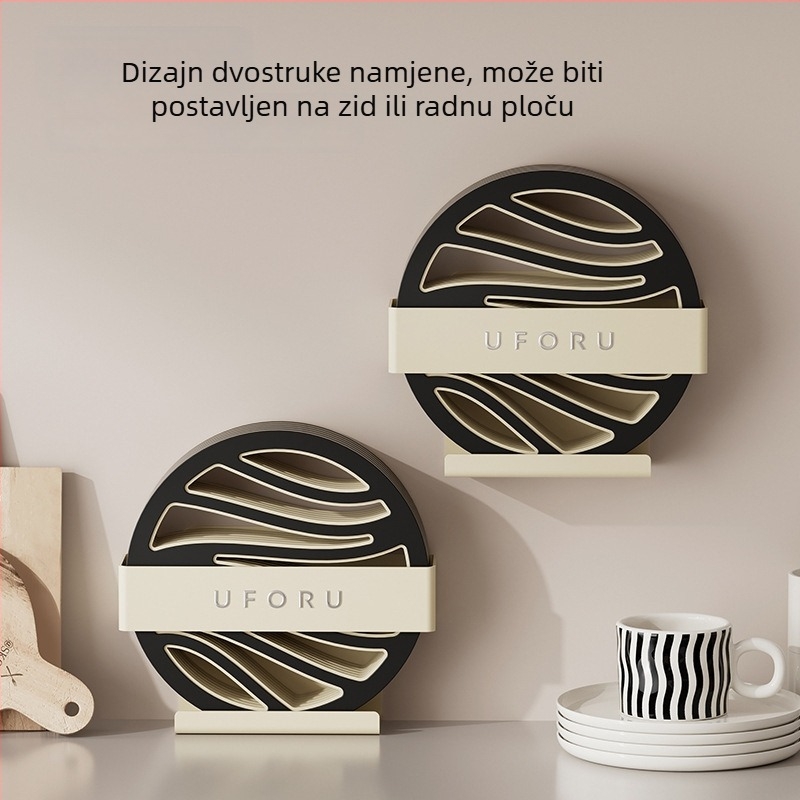 Toplinski podložak za stol i protuklizni podmetač za čaše | dvostruki sloj, kompatibilan s posudama, PP materijal, oblik krug ili kvadrat, premium kvaliteta, moderni stil