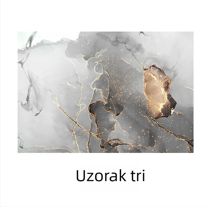 Kožna podloga za stol s mramornim uzorkom, zapadni stil, nordijski kreativni dizajn, tiskana podloga za kućnu izolaciju, vodootporna, otporna na toplinu, debeli podložak za čaše