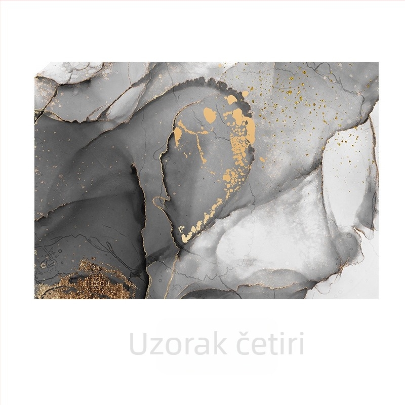Kožna podloga za stol s mramornim uzorkom, zapadni stil, nordijski kreativni dizajn, tiskana podloga za kućnu izolaciju, vodootporna, otporna na toplinu, debeli podložak za čaše
