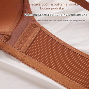 Prozračni poliester grudnjak bez žica, 3/4 košarica, tanko oblikovana šalice od pjene