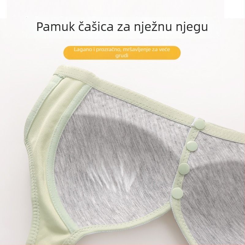 Grudnjak s prednjim zatvaranjem, za veće veličine, za sredovječne i starije žene, tanke oblikovane košarice, udobna podrška i oblikovanje leđa