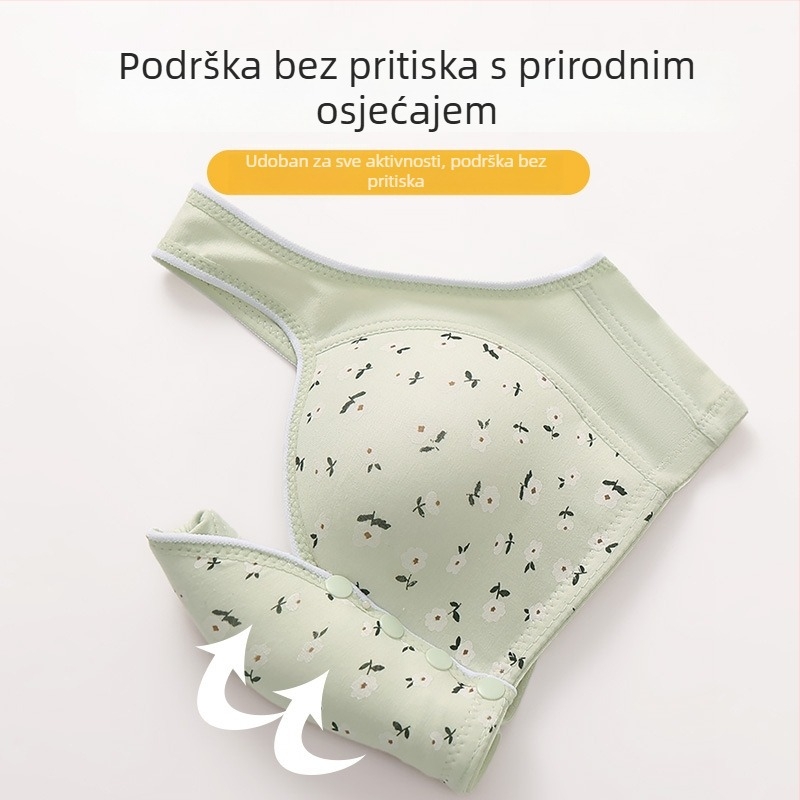 Grudnjak s prednjim zatvaranjem, za veće veličine, za sredovječne i starije žene, tanke oblikovane košarice, udobna podrška i oblikovanje leđa