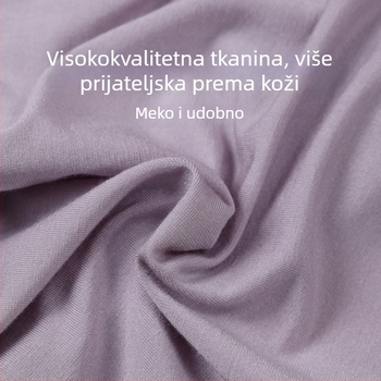 Bežični, prozračni push-up grudnjak s punim košaricama, srednje oblikovanim košaricama, modalna tkanina s pamukom podstavom 30–50%, fiksne dvostruke naramenice