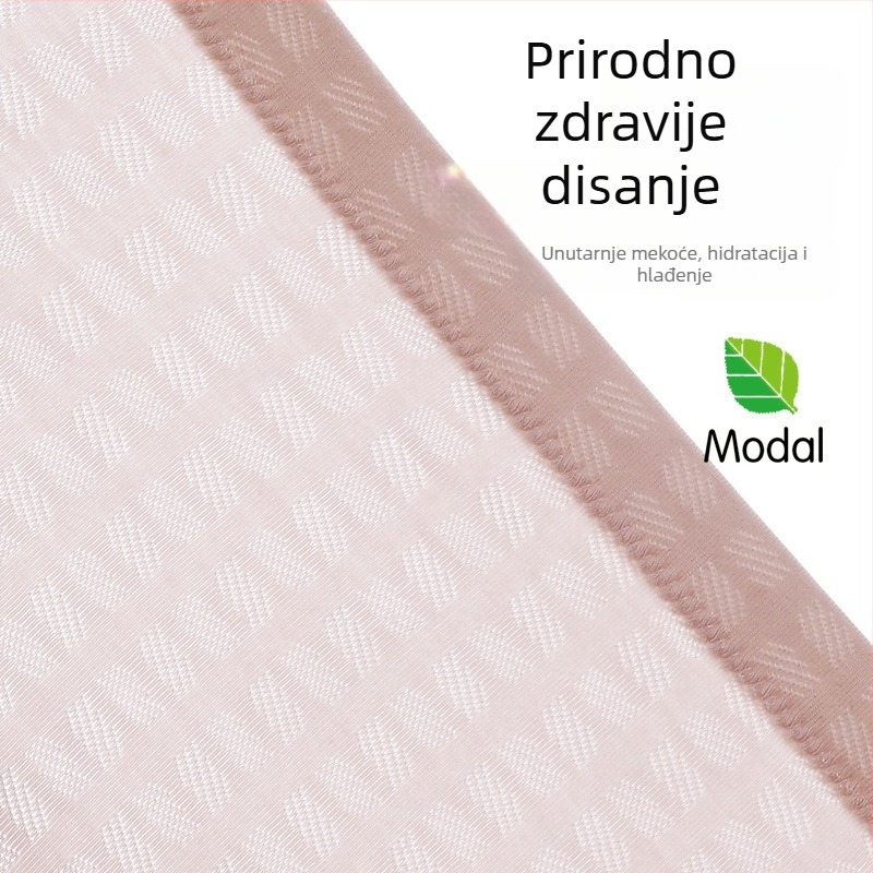 Sutien u vestnom stilu s prednjim zatvaranjem, bez žičnih kostiju, modalna tkanina, prozračna podstava