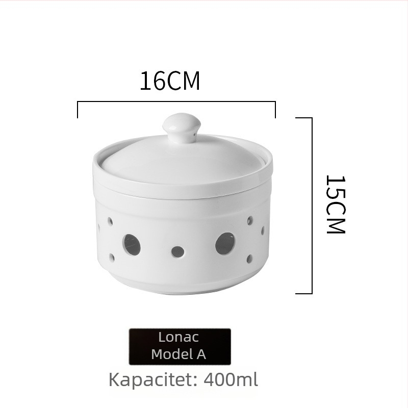 Porcelanski set posuđa, okrugli oblik, kineski stil, jedinstven uzorak
