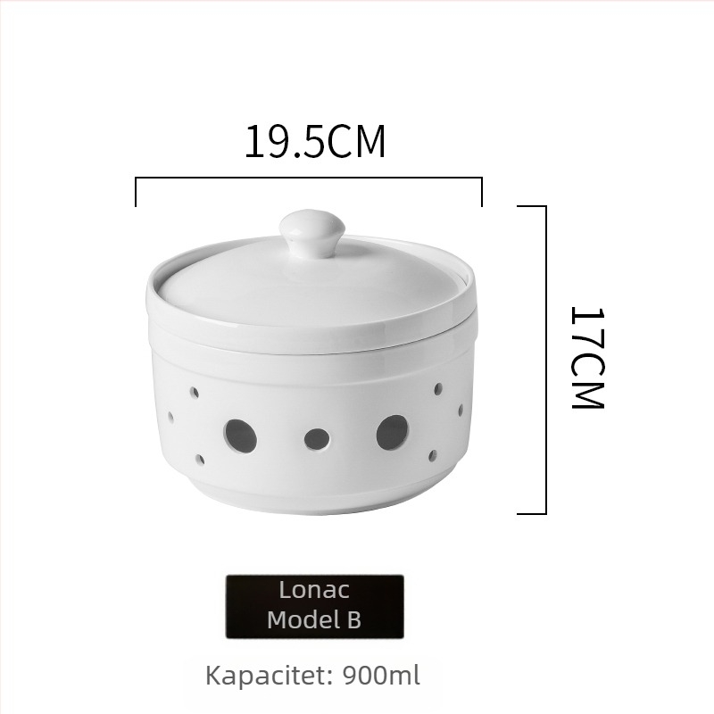 Porcelanski set posuđa, okrugli oblik, kineski stil, jedinstven uzorak