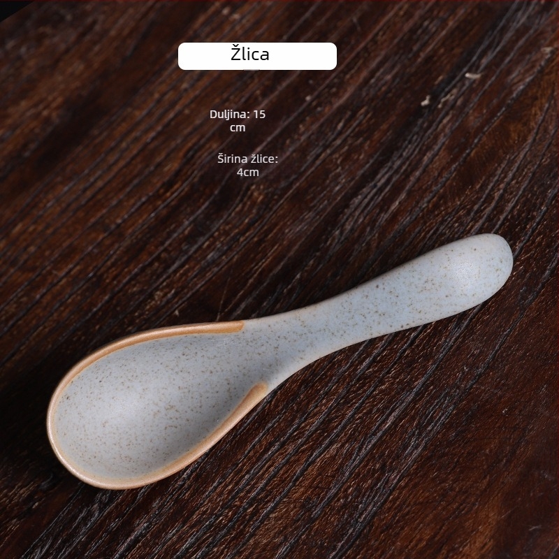 Porcelanski set od 4 komada za hotela i restorane, s podglaziranim završetkom, modernim minimalističkim stilom, mogućnost prilagodbe i tiskanja logotipa