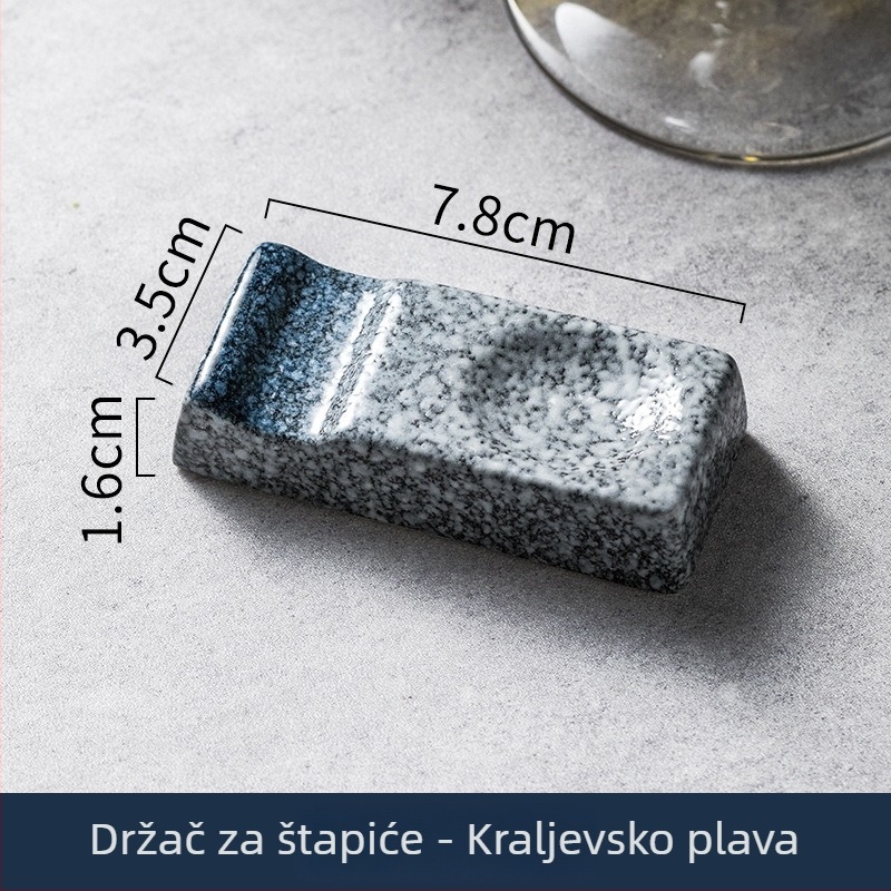 Japanski stil keramički držač za štapiće i podmetač za žlice (Materijal: keramika; Marka: Danrun; Šifra proizvoda: 25; Prilagodba: dostupna)