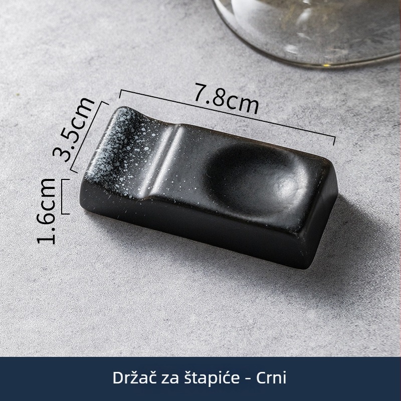 Japanski stil keramički držač za štapiće i podmetač za žlice (Materijal: keramika; Marka: Danrun; Šifra proizvoda: 25; Prilagodba: dostupna)