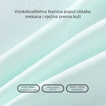 (Za djevojčice iznad 15 godina) Grudnjak od 100% pamuka, trokutasta čašica, srednje oblikovana čašica, fiksne naramenice, prozračni komfor