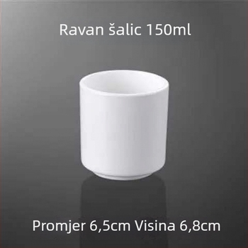 Keramički set čaša za vodu, otporan na toplinu, minimalistički stil, za hotele, čajne kuće i restorane