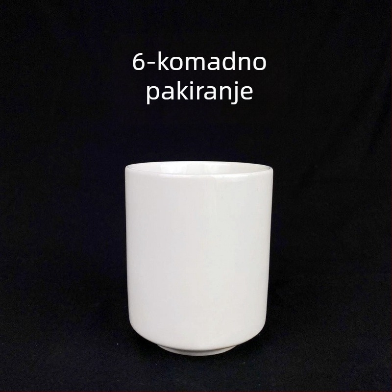 Keramički set čaša za vodu, otporan na toplinu, minimalistički stil, za hotele, čajne kuće i restorane