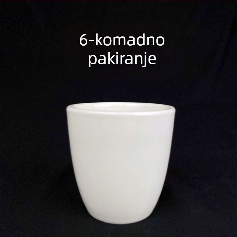 Keramički set čaša za vodu, otporan na toplinu, minimalistički stil, za hotele, čajne kuće i restorane