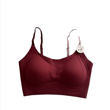Xiaoyunji Bezšivni bralet s tankim latexnim cupama, lijep stražnji dizajn, čvrste naramenice