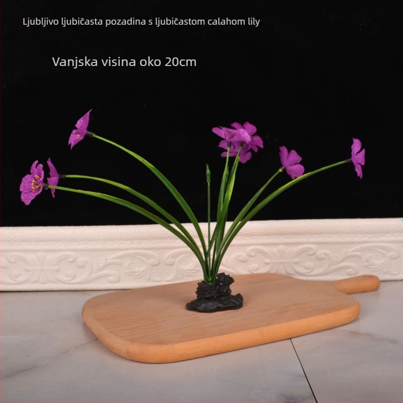 Dekorativna ploča s cvjetnim motivom, plastična, ručno oslikana površina, porijeklo Zhejiang, stil Novi kineski stil, moguće prilagođenje