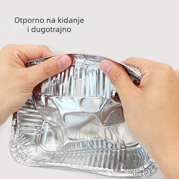 Jijia jednokratna kutija za hranu, kvadratnog ili kružnog oblika, više veličina i kapaciteta, rok trajanja 36 mjeseci