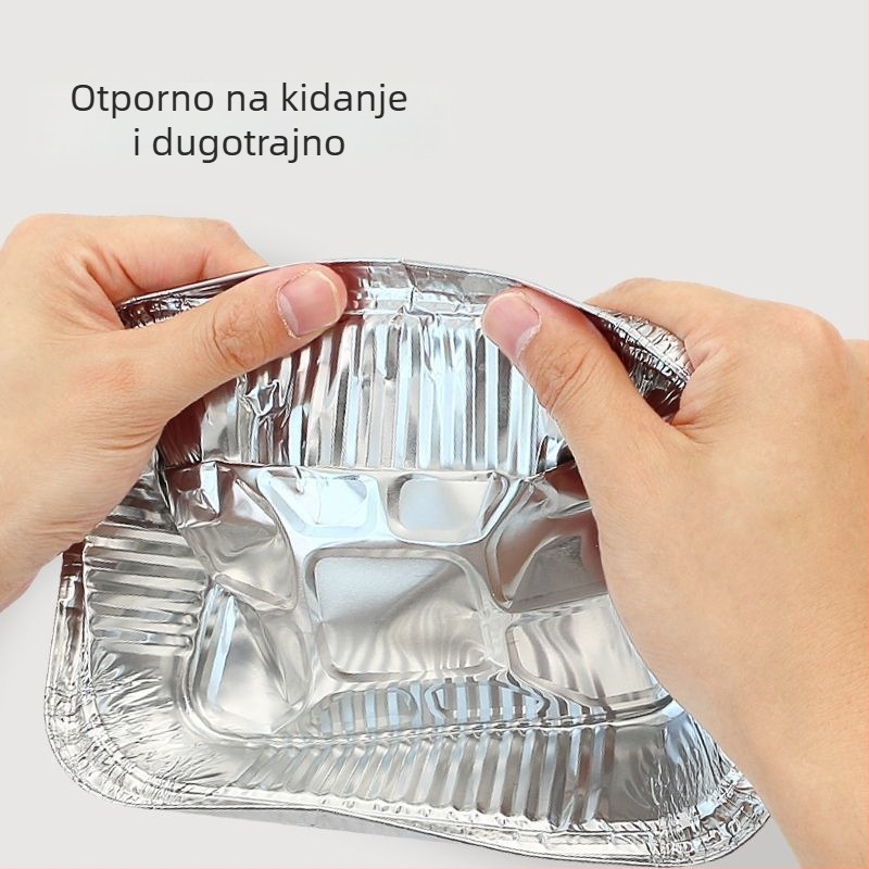 Jijia jednokratna kutija za hranu, kvadratnog ili kružnog oblika, više veličina i kapaciteta, rok trajanja 36 mjeseci