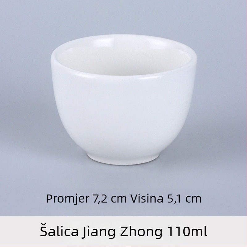 Keramička šalica za čaj za hotele i restorane, kineski stil, jednostavan stil