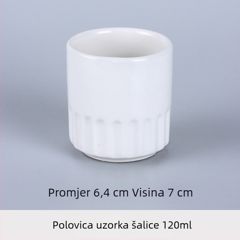 Keramička šalica za čaj za hotele i restorane, kineski stil, jednostavan stil