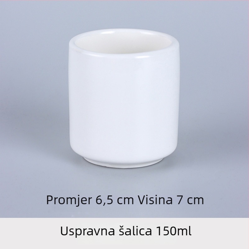 Keramička šalica za čaj za hotele i restorane, kineski stil, jednostavan stil