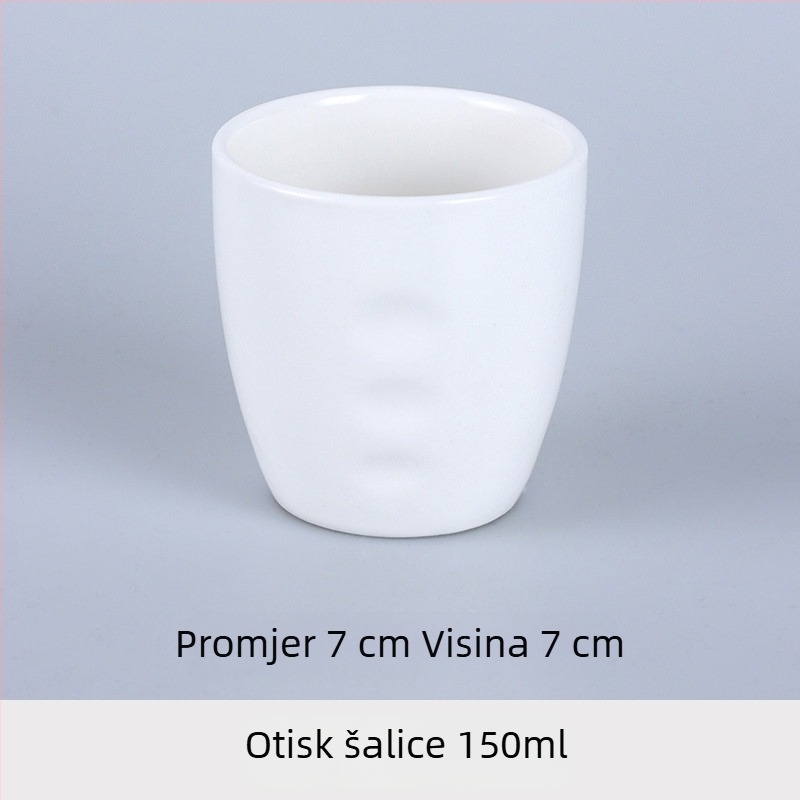 Keramička šalica za čaj za hotele i restorane, kineski stil, jednostavan stil